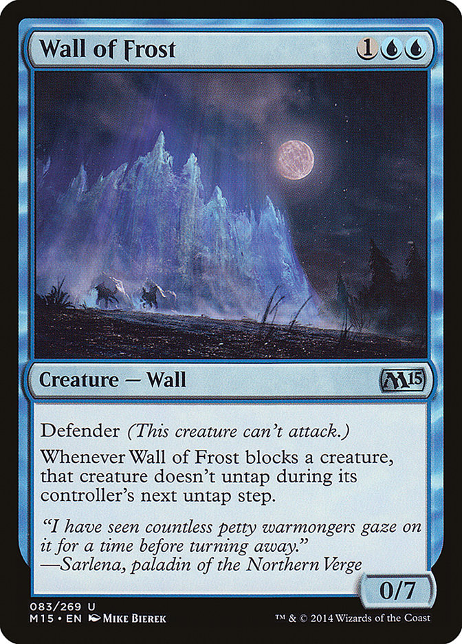 Wall of Frost [Magic 2015] | Gear Gaming Bentonville