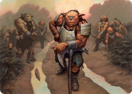 Hobgoblin Bandit Lord Art Card [Dungeons & Dragons: Adventures in the Forgotten Realms Art Series] | Gear Gaming Bentonville