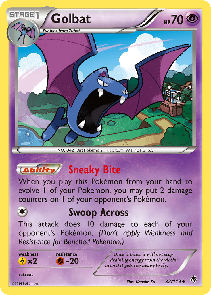 Golbat (32/119) [XY: Phantom Forces] | Gear Gaming Bentonville