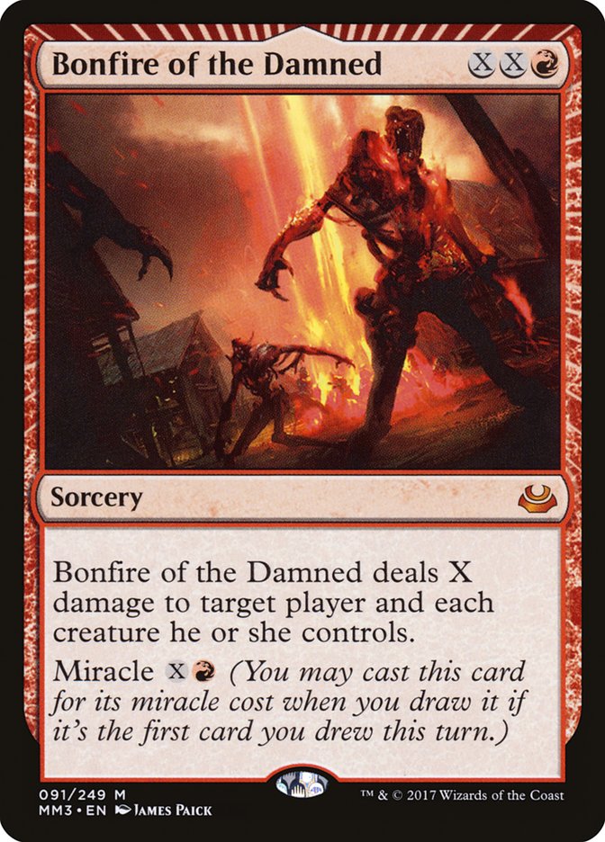 Bonfire of the Damned [Modern Masters 2017] | Gear Gaming Bentonville