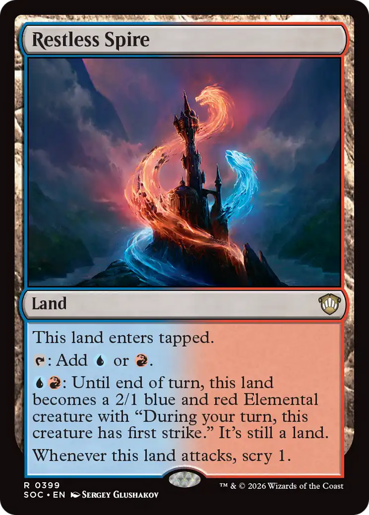 Restless Spire [Secrets of Strixhaven Commander] | Gear Gaming Bentonville