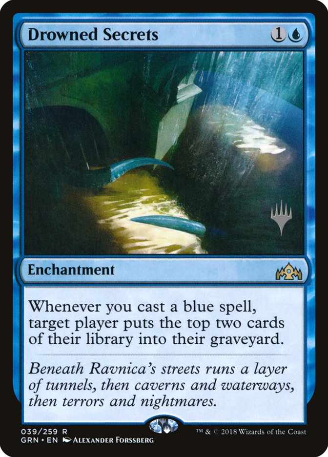 Drowned Secrets (Promo Pack) [Guilds of Ravnica Promos] | Gear Gaming Bentonville