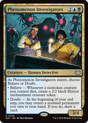 Phenomenon Investigators [Duskmourn: House of Horror Commander] | Gear Gaming Bentonville