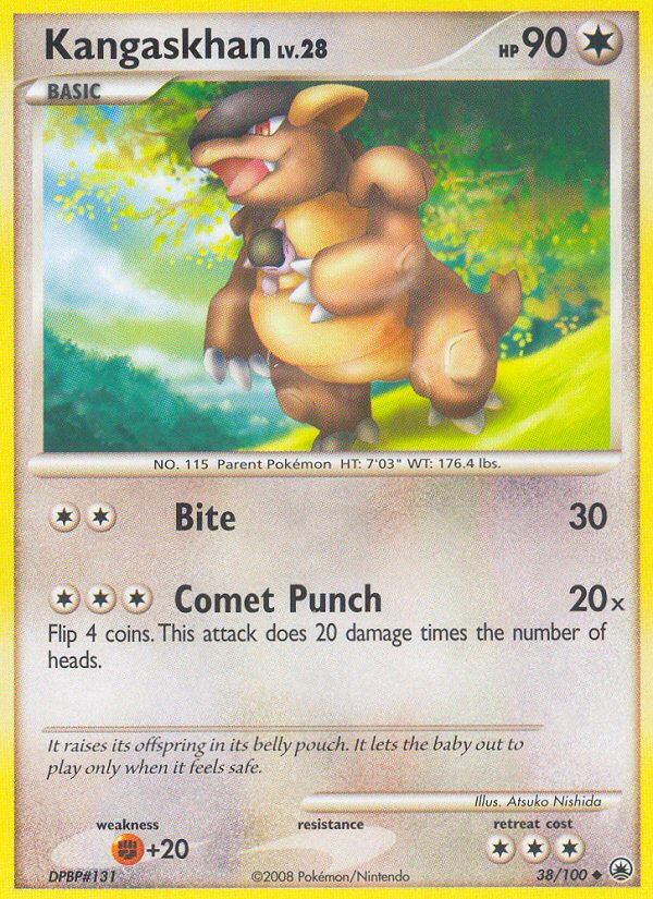 Kangaskhan (38/100) [Diamond & Pearl: Majestic Dawn] | Gear Gaming Bentonville