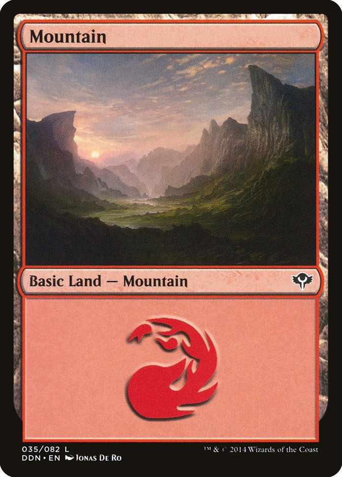Mountain (35) [Duel Decks: Speed vs. Cunning] | Gear Gaming Bentonville
