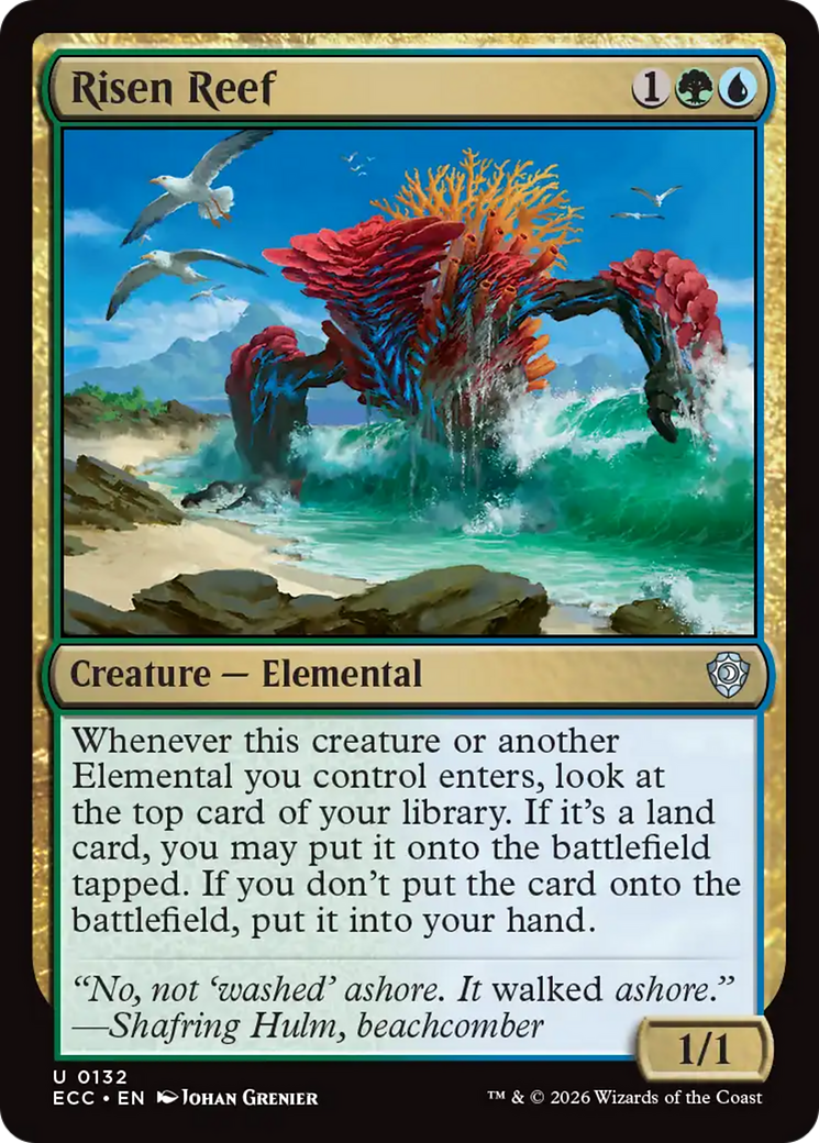 Risen Reef [Lorwyn Eclipsed Commander] | Gear Gaming Bentonville