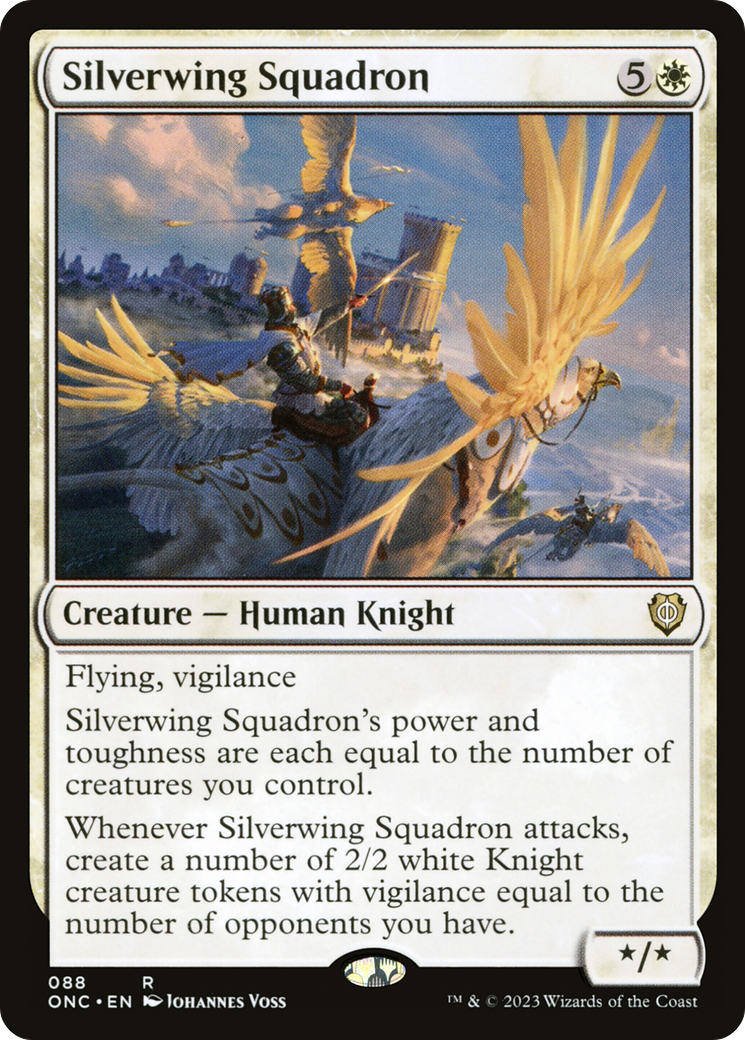 Silverwing Squadron [Phyrexia: All Will Be One Commander] | Gear Gaming Bentonville