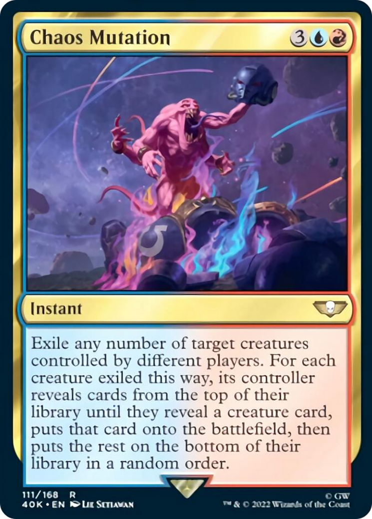 Chaos Mutation (Surge Foil) [Warhammer 40,000] | Gear Gaming Bentonville