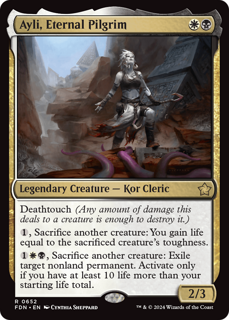 Ayli, Eternal Pilgrim [Foundations] | Gear Gaming Bentonville