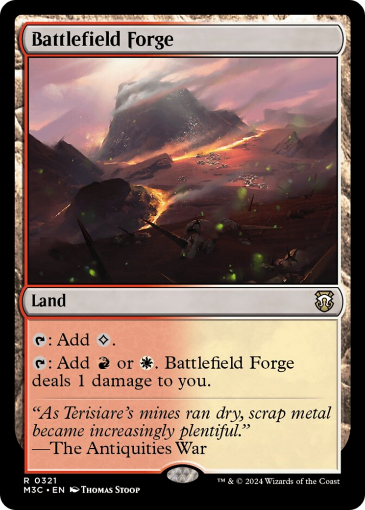 Battlefield Forge [Modern Horizons 3 Commander] | Gear Gaming Bentonville