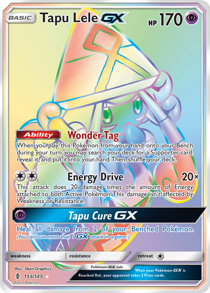 Tapu Lele GX (155/145) [Sun & Moon: Guardians Rising] | Gear Gaming Bentonville