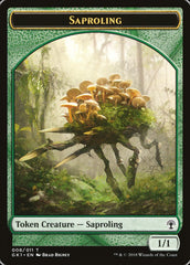 Voja // Saproling Double-Sided Token [Guilds of Ravnica Guild Kit Tokens] | Gear Gaming Bentonville