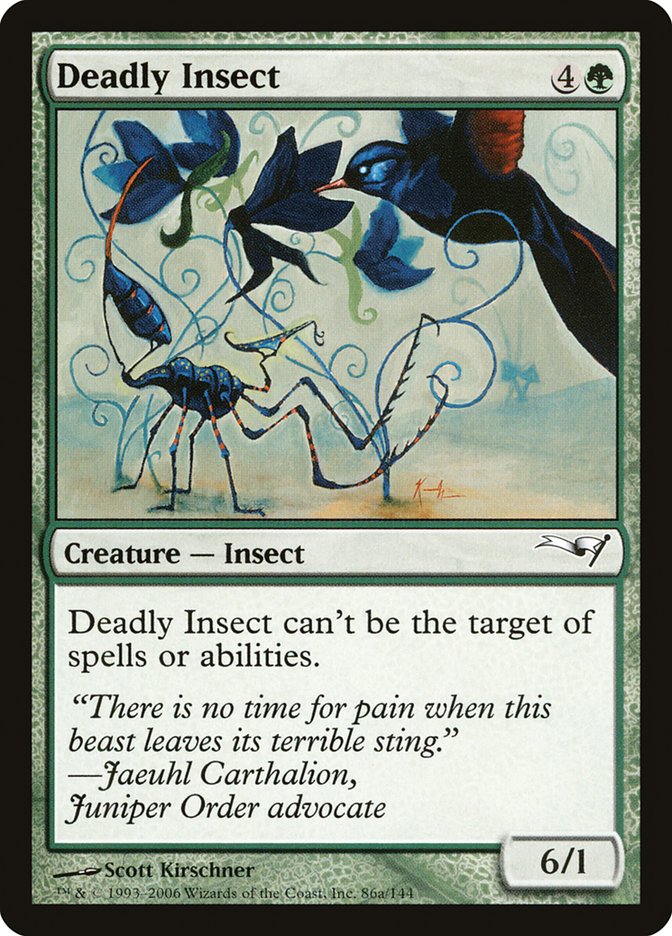 Deadly Insect [Coldsnap Theme Decks] | Gear Gaming Bentonville