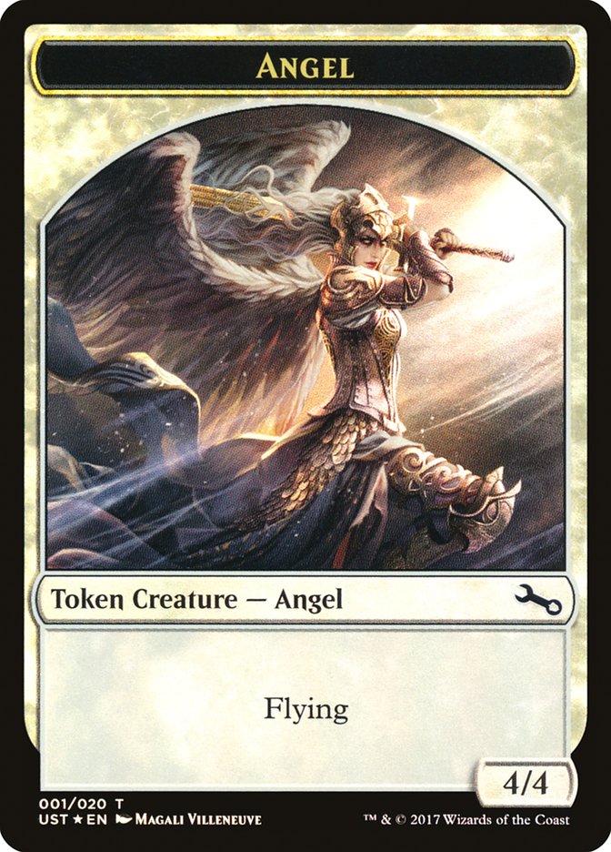 Angel // Angel Double-Sided Token [Unstable Tokens] | Gear Gaming Bentonville