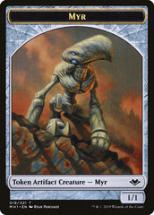 Goblin (010) // Myr (019) Double-Sided Token [Modern Horizons Tokens] | Gear Gaming Bentonville