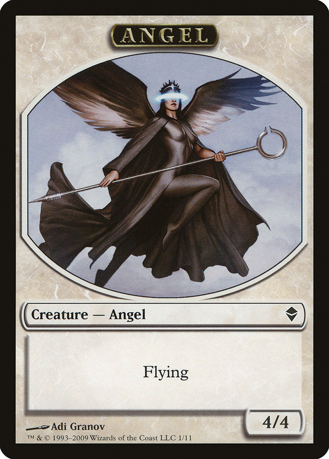 Angel Token [Zendikar Tokens] | Gear Gaming Bentonville