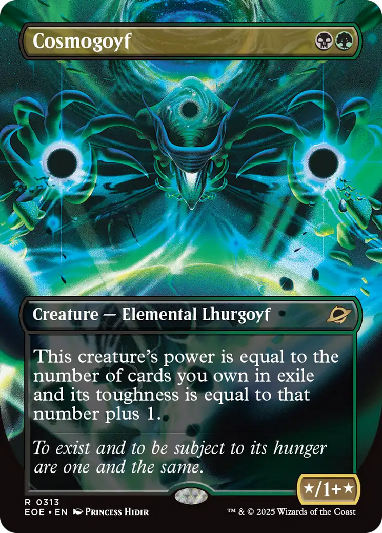 Cosmogoyf (Borderless) [Edge of Eternities] | Gear Gaming Bentonville