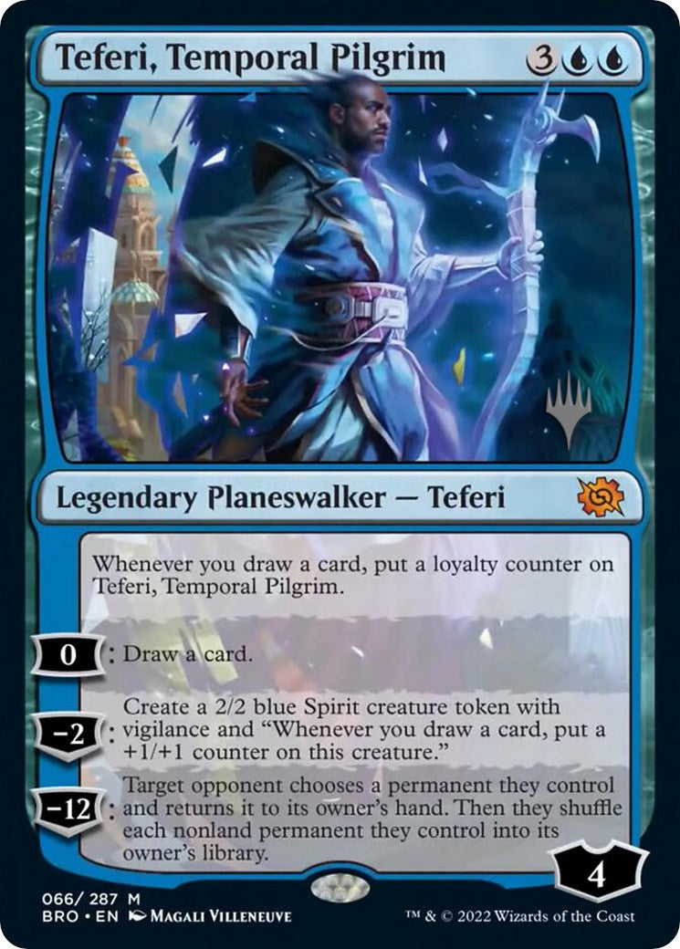 Teferi, Temporal Pilgrim (Promo Pack) [The Brothers' War Promos] | Gear Gaming Bentonville