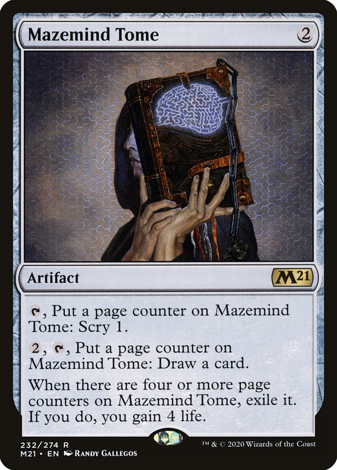 Mazemind Tome [Core Set 2021] | Gear Gaming Bentonville
