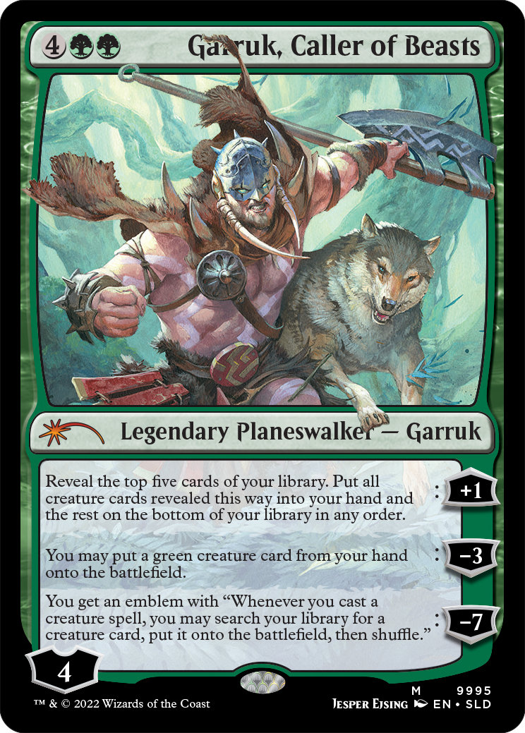 Garruk, Caller of Beasts [Secret Lair Drop Series] | Gear Gaming Bentonville