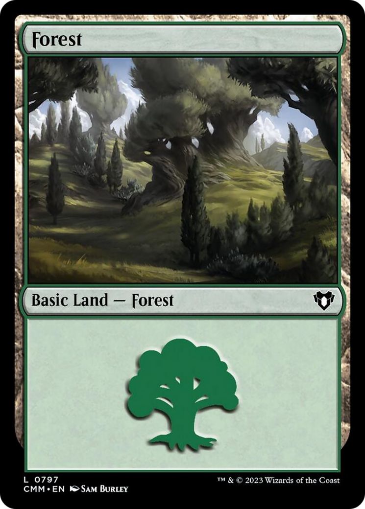 Forest (797) [Commander Masters] | Gear Gaming Bentonville