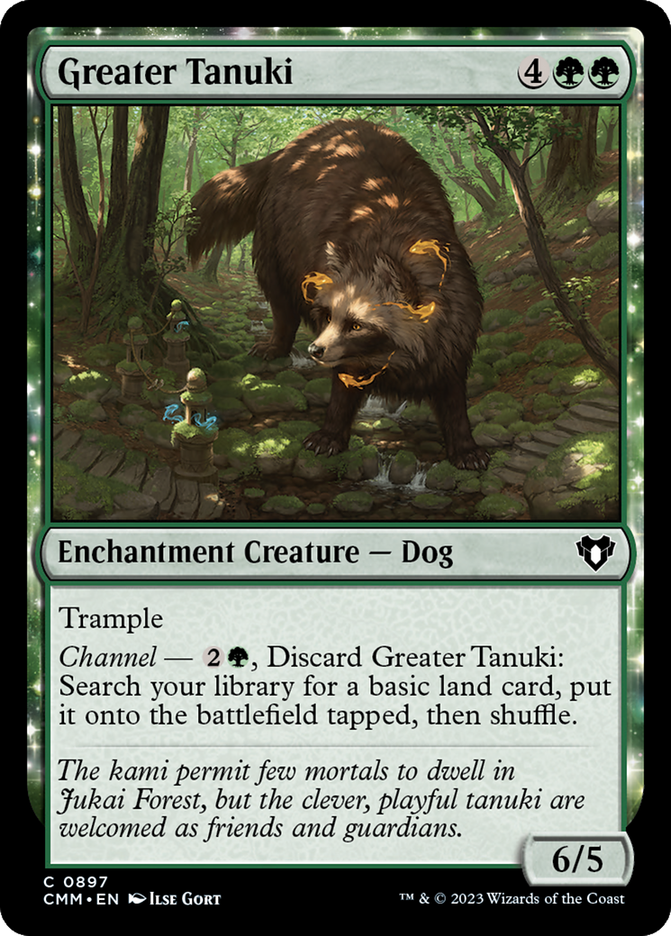 Greater Tanuki [Commander Masters] | Gear Gaming Bentonville