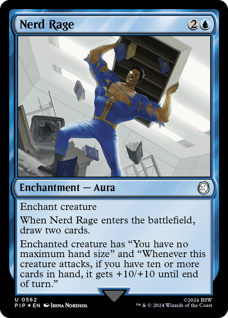 Nerd Rage (Surge Foil) [Fallout] | Gear Gaming Bentonville