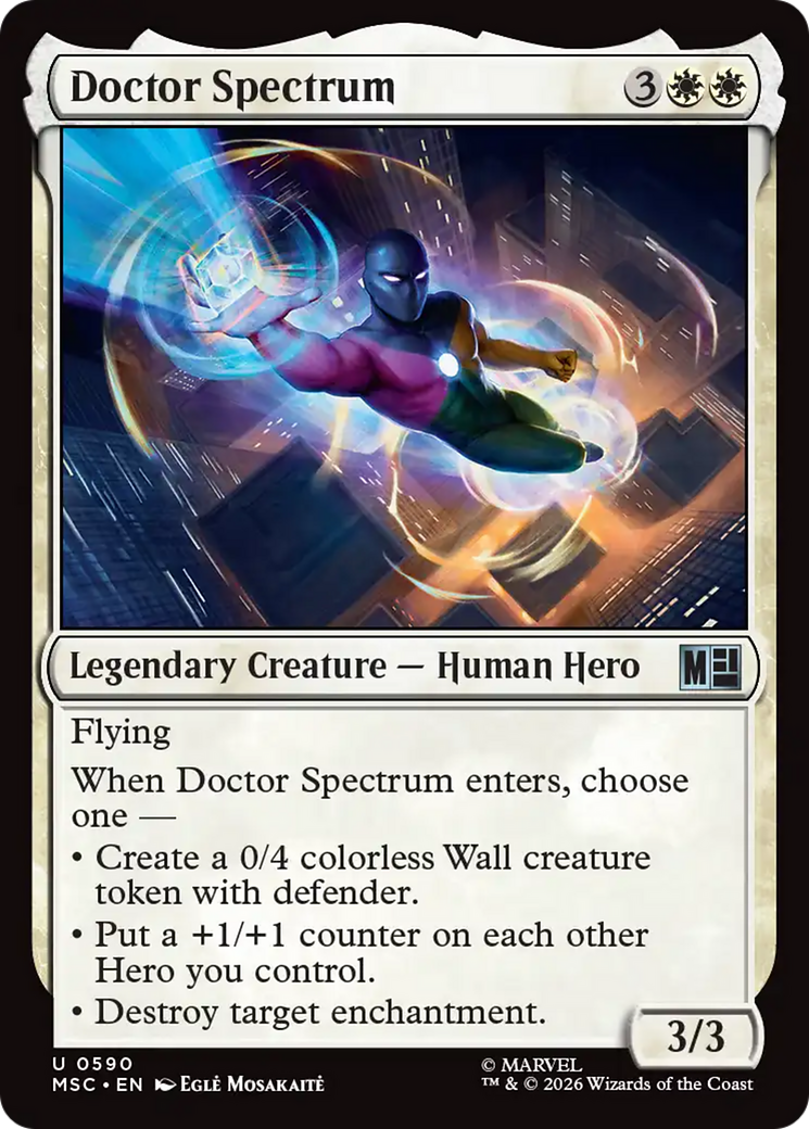 Doctor Spectrum [Marvel Super Heroes Commander] | Gear Gaming Bentonville