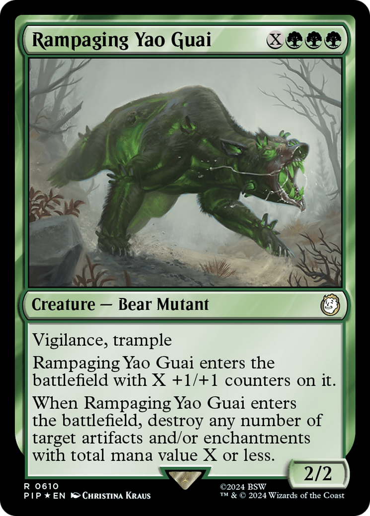 Rampaging Yao Guai (Surge Foil) [Fallout] | Gear Gaming Bentonville