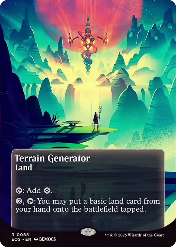 Terrain Generator (0088) (Borderless) [Edge of Eternities: Stellar Sights] | Gear Gaming Bentonville