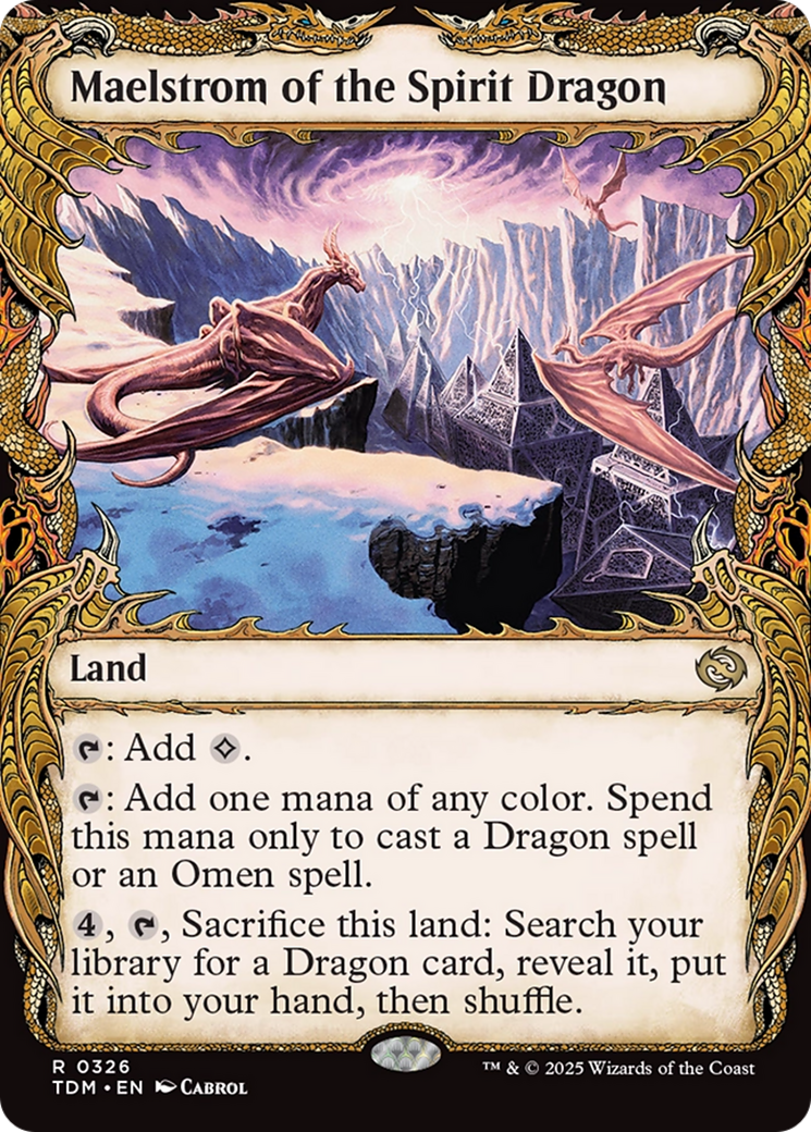 Maelstrom of the Spirit Dragon (Showcase) [Tarkir: Dragonstorm] | Gear Gaming Bentonville