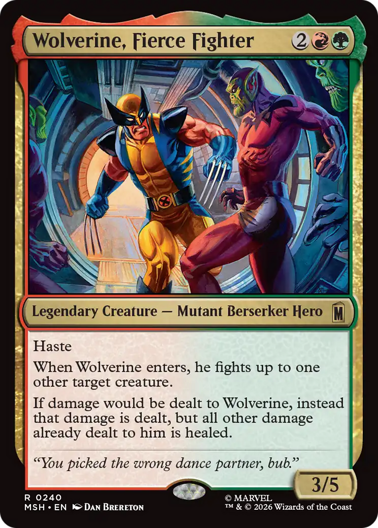 Wolverine, Fierce Fighter [Marvel Super Heroes] | Gear Gaming Bentonville