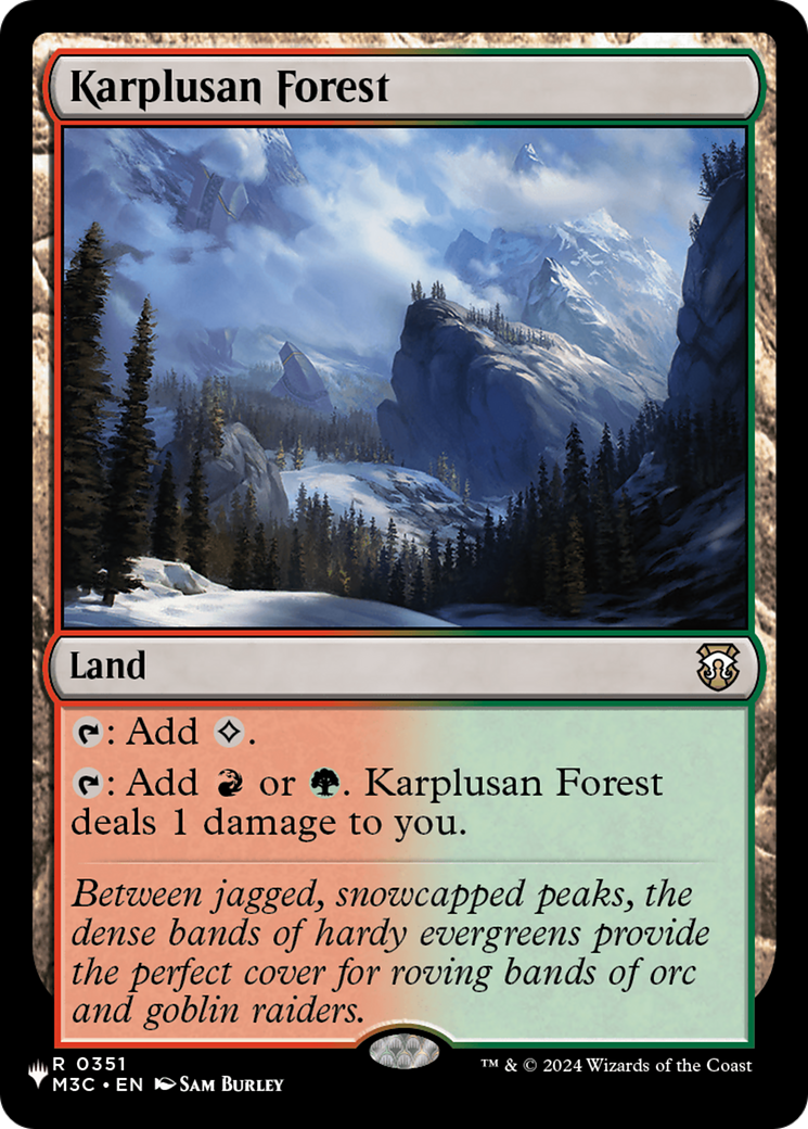 Karplusan Forest (M3C) [The List] | Gear Gaming Bentonville