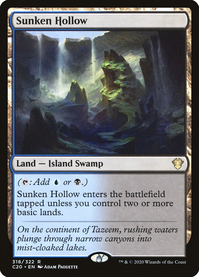 Sunken Hollow [Commander 2020] | Gear Gaming Bentonville
