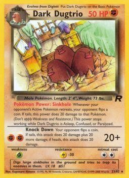 Dark Dugtrio (23/82) [Team Rocket Unlimited] | Gear Gaming Bentonville
