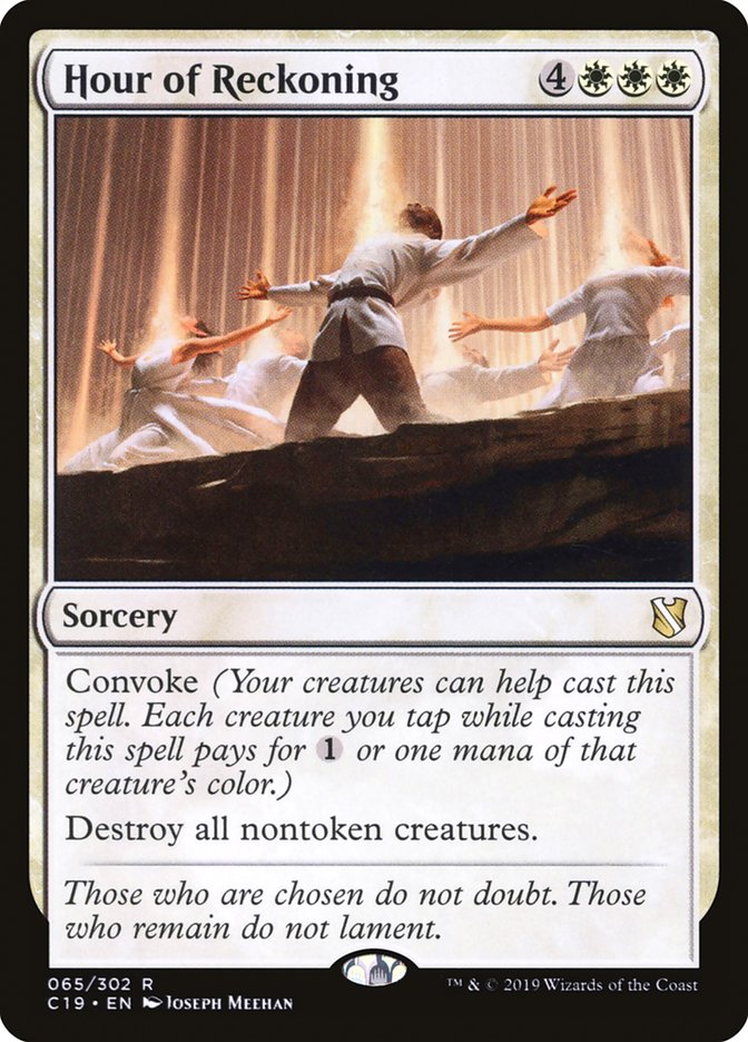 Hour of Reckoning [Commander 2019] | Gear Gaming Bentonville