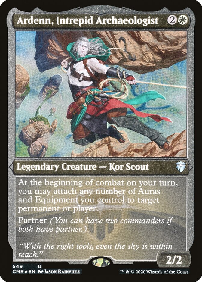 Ardenn, Intrepid Archaeologist (Etched) [Commander Legends] | Gear Gaming Bentonville