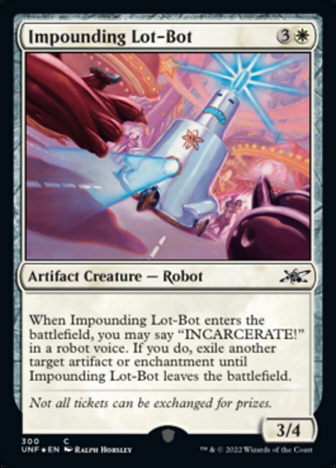 Impounding Lot-Bot (Galaxy Foil) [Unfinity] | Gear Gaming Bentonville