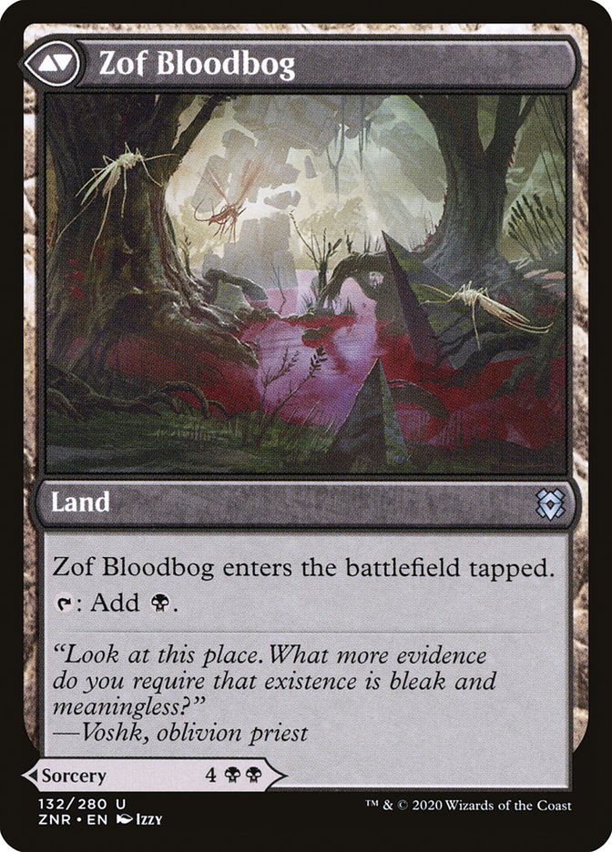 Zof Consumption // Zof Bloodbog [Zendikar Rising] | Gear Gaming Bentonville