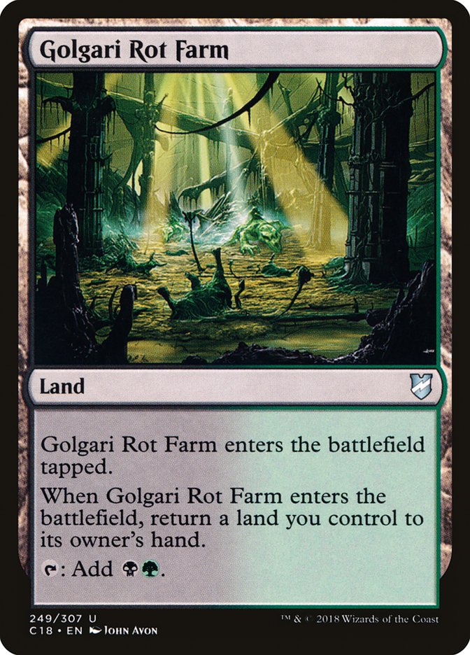 Golgari Rot Farm [Commander 2018] | Gear Gaming Bentonville