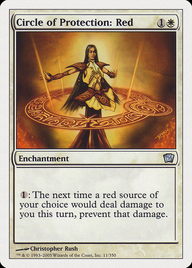 Circle of Protection: Red [Ninth Edition] | Gear Gaming Bentonville