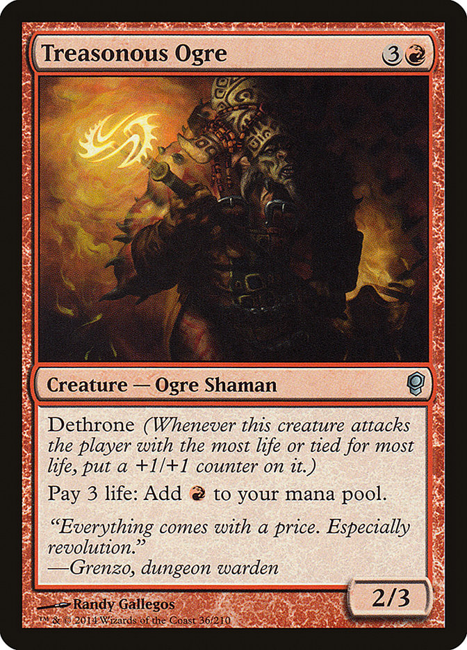 Treasonous Ogre [Conspiracy] | Gear Gaming Bentonville