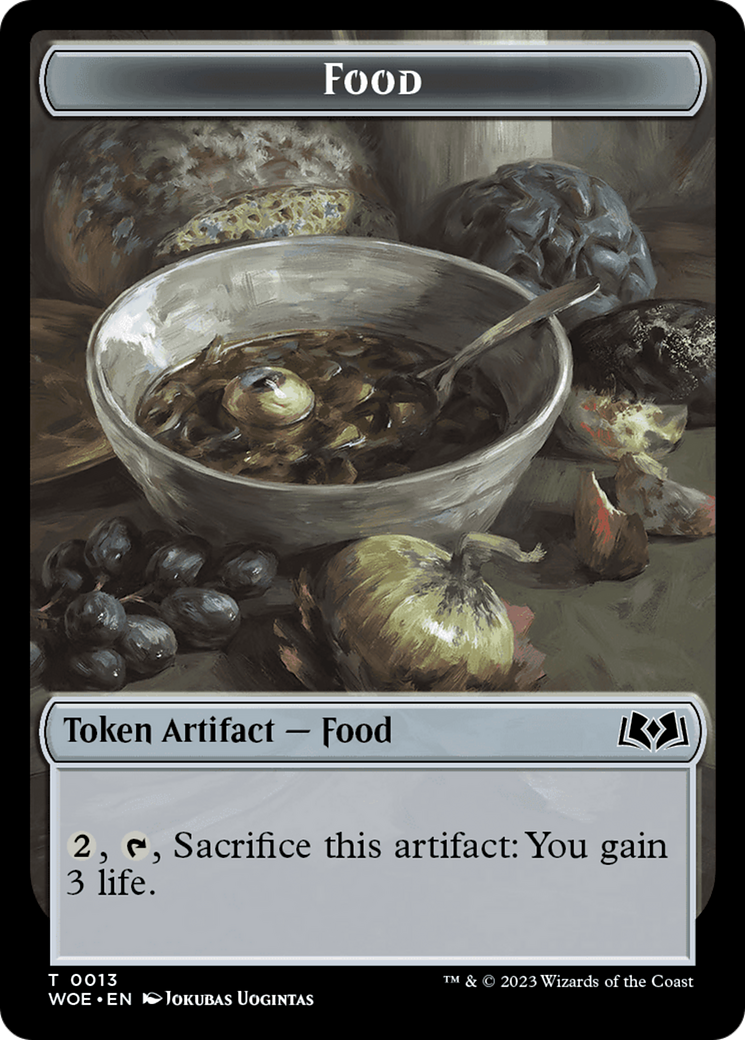 Food (0013) Token [Wilds of Eldraine Tokens] | Gear Gaming Bentonville