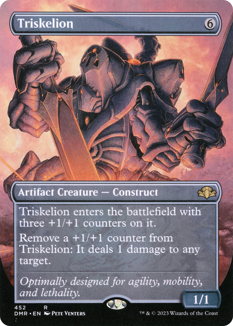 Triskelion (Borderless Alternate Art) [Dominaria Remastered] | Gear Gaming Bentonville