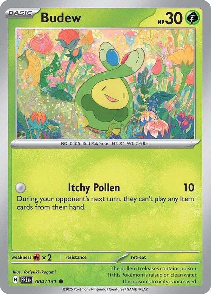 Budew (004/131) [Scarlet & Violet: Prismatic Evolutions] | Gear Gaming Bentonville