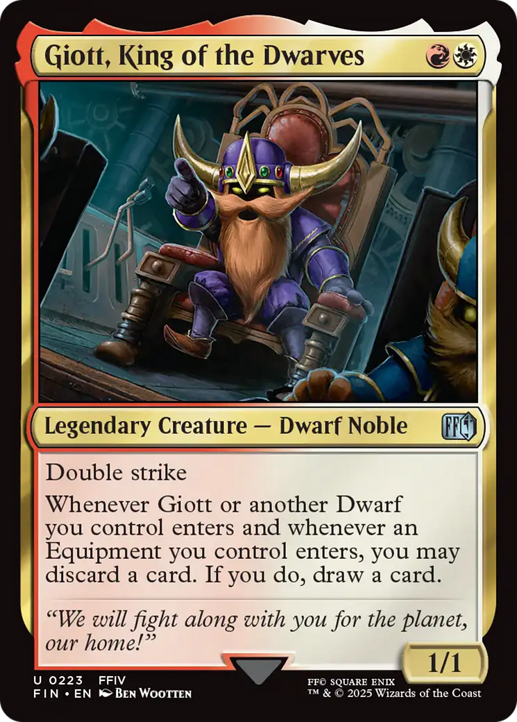 Giott, King of the Dwarves [FINAL FANTASY] | Gear Gaming Bentonville