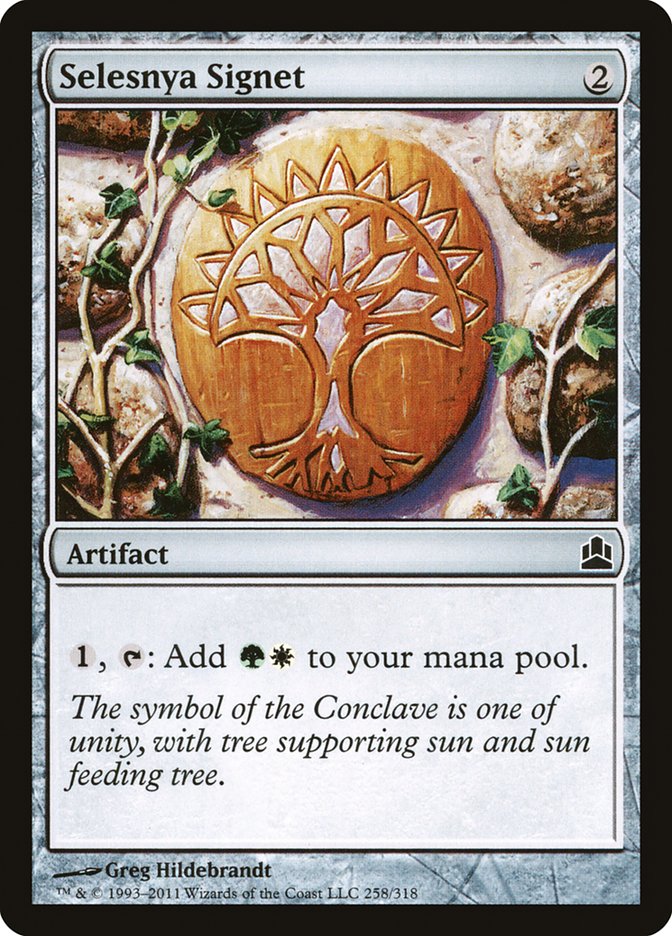 Selesnya Signet [Commander 2011] | Gear Gaming Bentonville