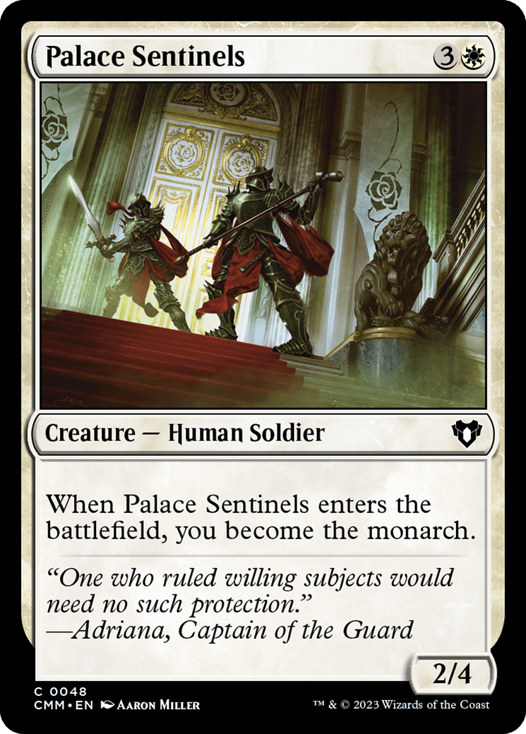 Palace Sentinels [Commander Masters] | Gear Gaming Bentonville