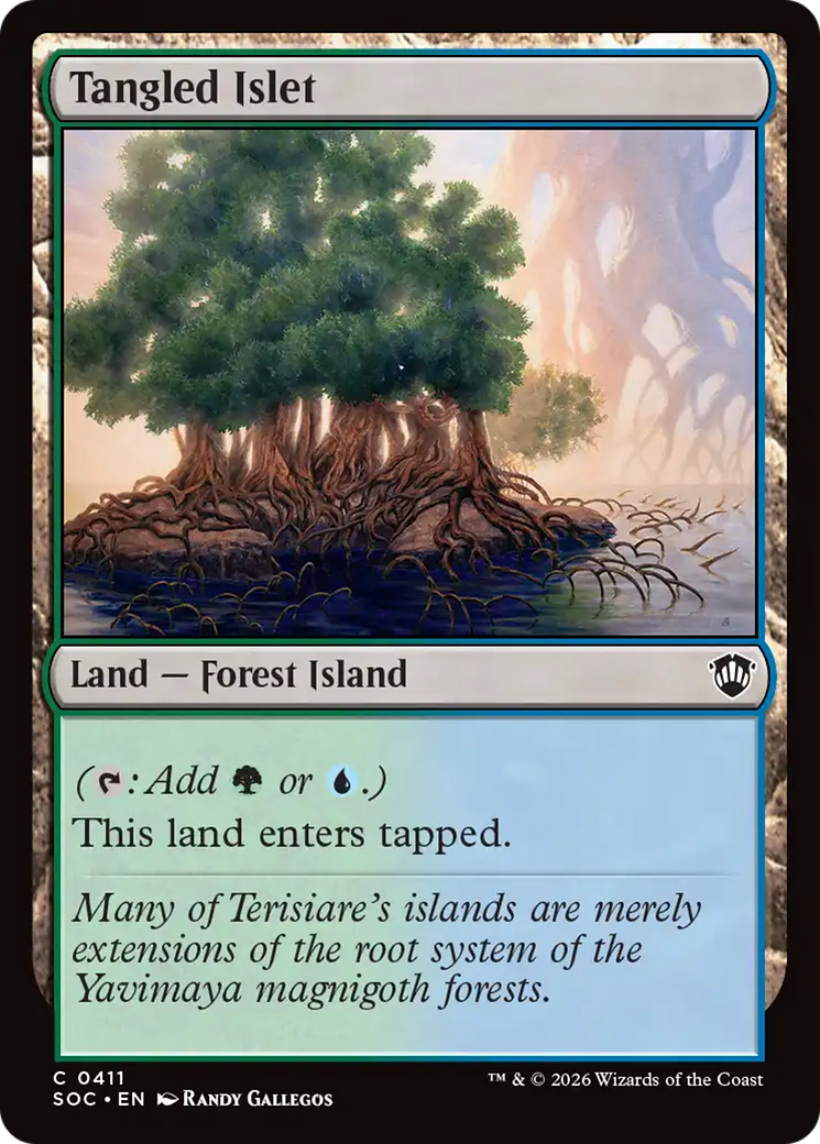 Tangled Islet [Secrets of Strixhaven Commander] | Gear Gaming Bentonville