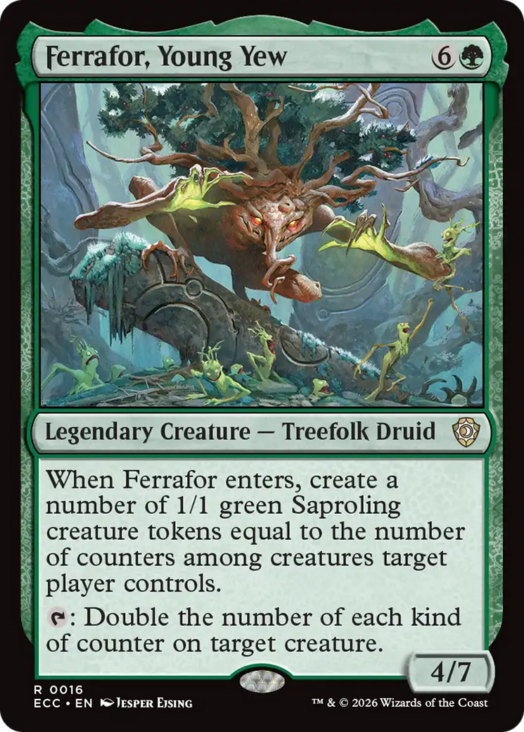 Ferrafor, Young Yew [Lorwyn Eclipsed Commander] | Gear Gaming Bentonville